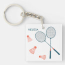 Search for badminton key rings Birdie