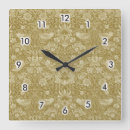Search for leaf design clocks Floral