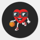 Search for heart basketball stickers Boys
