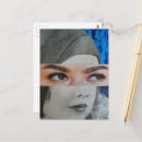 Search for analogue vertical postcards Collage