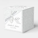 Search for 60th anniversary favour boxes Diamond