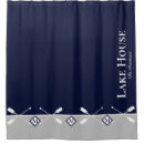 Search for lake shower curtains Navy blue
