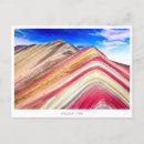 Search for rainbow mountain postcards South america