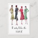 Search for flapper stamps invitations Jazz age