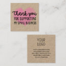 Search for support business cards Heart