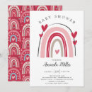 Search for rainbow heart invitations Colourful