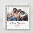 Search for tartan christmas cards Gingham