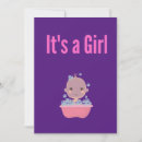 Search for preggers invitations It's a girl
