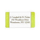 Search for pear return address labels Modern