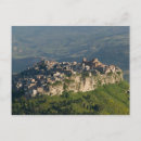 Search for hill town postcards Italy