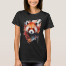 Search for red panda tshirts Colorful