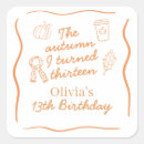 Search for thirteen stickers Thirteenth birthday