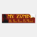 Search for zombie apocalypse bumper stickers Humour