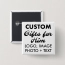Search for lovers square badges For him