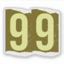 Search for ninety nine stickers Vintage