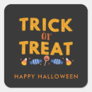 Search for treat candy stickers Halloween