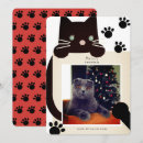 Search for black and white cat christmas cards Kitty