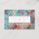 Search for pattern standard business cards Colorful