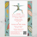 Search for class flyers Yoga