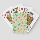Search for dinosaur playing cards Prehistoric