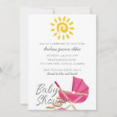 Search for stroller baby shower invitations Elegant