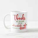 Search for thanks be to god mugs Religious