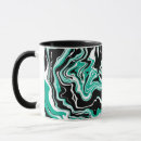 Search for black and turquoise mugs Teal