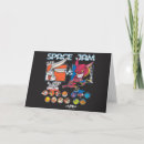 Search for basketball cartoon cards Tune squad
