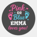 Search for expecting parents stickers Gender reveal