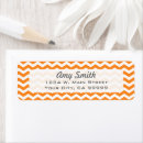 Search for chevrons return address labels Cute