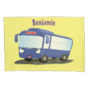 Search for transportation pillowcases Blue