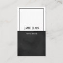 Search for two tone business cards Elegant