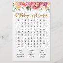 Search for word scramble game invitations Party