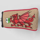 Search for welsh golf head covers Red dragon