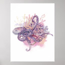 Search for watercolor octopus art Ocean