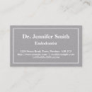 Search for endodontist business cards Periodontist