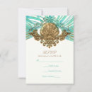 Search for beach shells rsvp cards Ocean