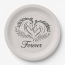 Search for western country wedding plates Equestrian