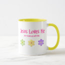 Search for jesus loves me mugs Religion