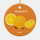 Search for orange fruit christmas tree decorations Fun