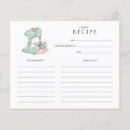 Search for retro recipe cards Watercolor