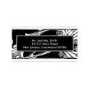 Search for curve return address labels Black