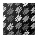 Search for black leaf tiles Pattern