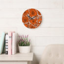 Search for burnt orange clocks Retro