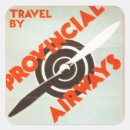 Search for airline flight stickers Vintage
