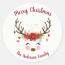 Search for reindeer envelope seals Party