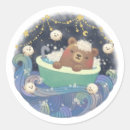 Search for sea monsters stickers Fantasy