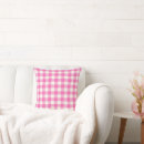 Search for pink plaid cushions Pattern