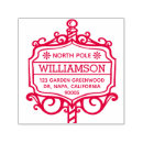 Search for post rubber stamps North pole