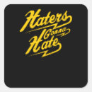 Search for haters gonna hate stickers Quote